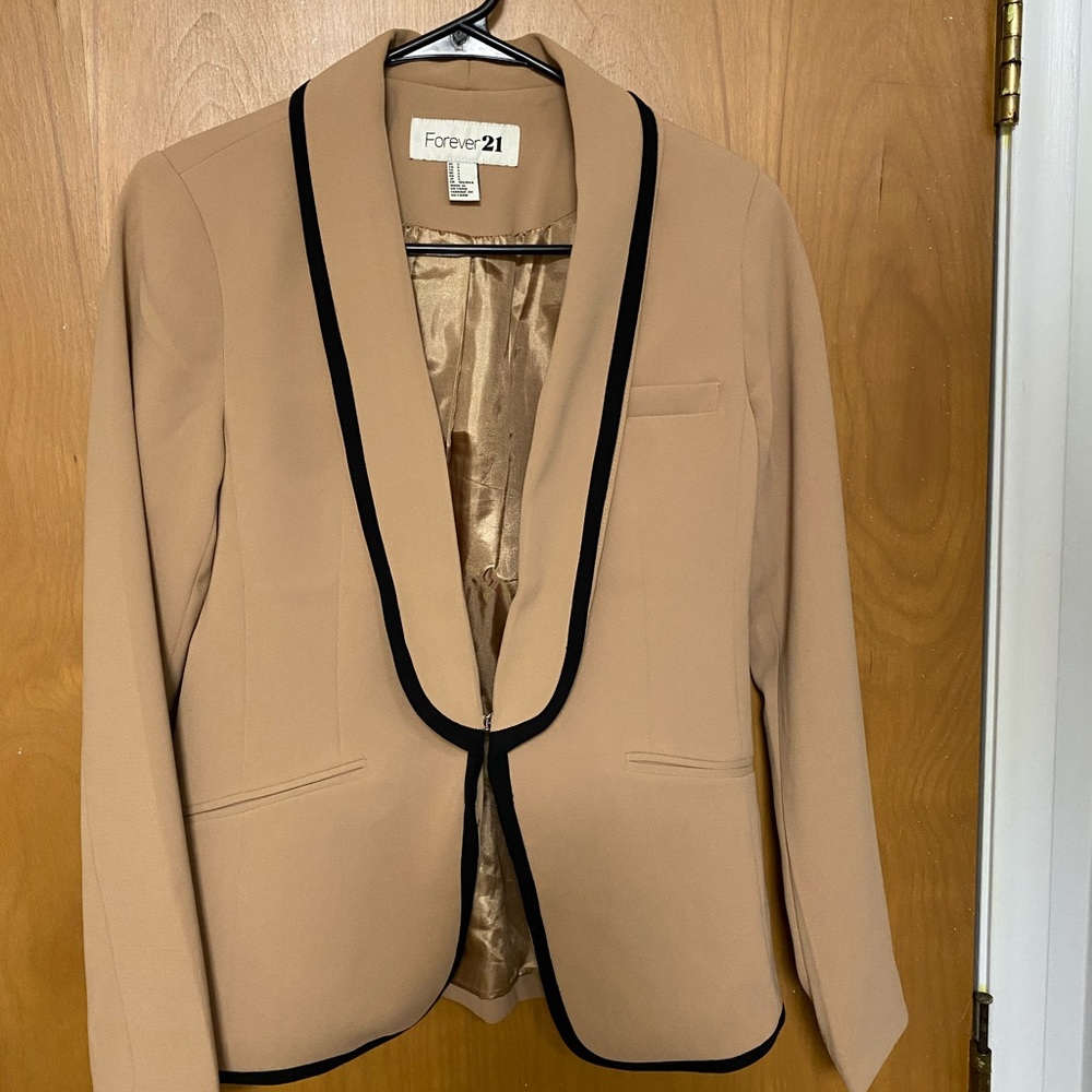 Forever21 Blazer Nude